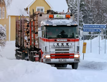 Scania R144GB 460 6×2 rigid timber truck [Worldwide] '1995–2004