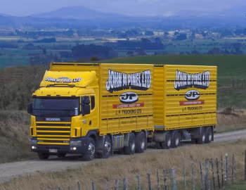 Scania R144G 530 8×4 rigid [New Zealand] '1995–2004