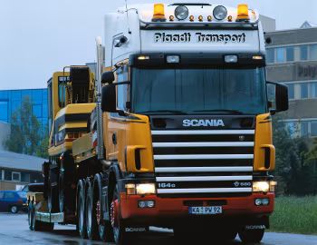 Scania R164G 580 8×4 tractor Topline '2000–04