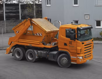 Scania R340 6×2 CR16 Meiller-Absetzkipper '2004–09