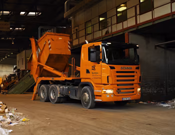 Scania R340 6×2 CR16 Meiller-Absetzkipper '2004–09