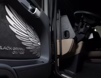 Interior Scania R400 4×2 "Black Griffin" [Russia] '2018