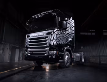 Scania R400 4×2 "Black Griffin" [Russia] '2018