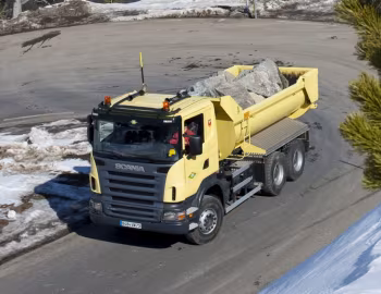 Scania R420 6×4 CR16 rigid camion basculante [France] '2004–09