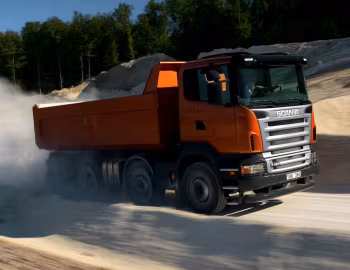 Scania R420 8×4 CR16 rigid tipper '2004–09
