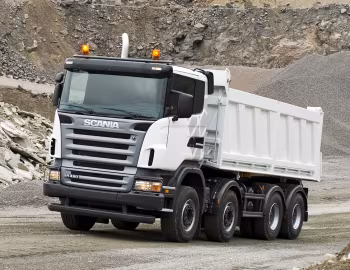 Scania R420 8×4 CR16 three-way tipper '2004–09