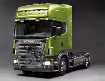 Scania R480LA4×2 CR19T Topline tractor '2006–09