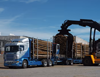 Scania R500 6×4 CR19N rigid timber truck '2004–09