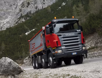Scania R500 8×4 CR16 rigid tipper '2004–09