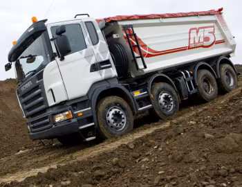 Scania R500 8×4 CR16 rigid tipper '2004–09