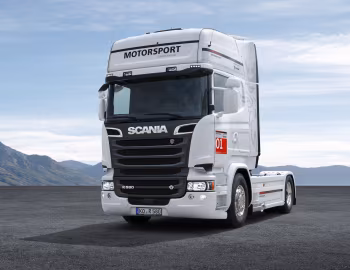 Scania R580 4×2 tractor "Porsche‬ Motorsport" [Germany] '2015