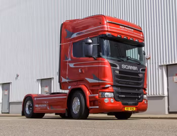Scania R580 4×2 tractor "Red Passion" '2014