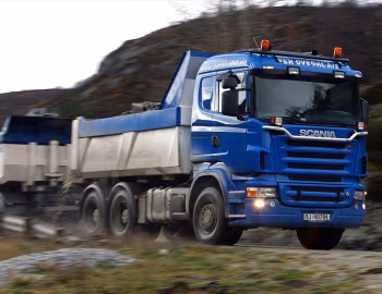 Scania R580 6×4 rigid CR19N dumperkasse [Norway] '2004–09