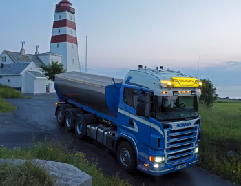 Scania R580 8×4 rigid CR19H Highline with JOAB hooklift system '2004–09