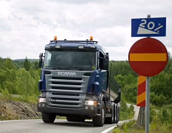 Scania R580 8×4 rigid CR19N tipper '2004–09