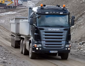 Scania R620 6×4 CR19N rigid Sörling dumperkasse '2006–09