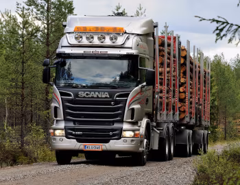 Scania R620 6×4 rigid Highline timber truck '2009–13