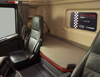 Интерьер Scania R730 4×2 "Red by BRM" [France] '2015