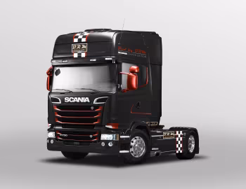 Scania R730 4×2 "Red by BRM" [France] '2015