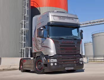 Scania R730 4×2 Topline "Silver Griffin" '2015