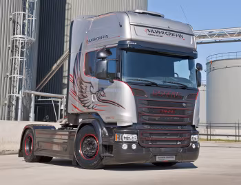 Scania R730 4×2 Topline "Silver Griffin" '2015