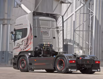 Scania R730 4×2 Topline "Silver Griffin" '2015