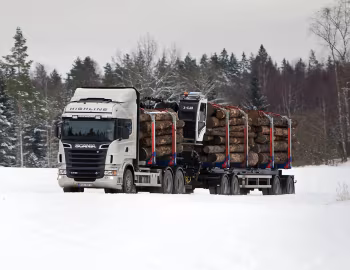 Scania R730 6×4 rigid Highline timber truck '2010–13