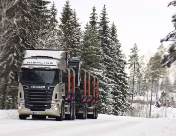 Scania R730 6×4 rigid Highline timber truck '2010–13