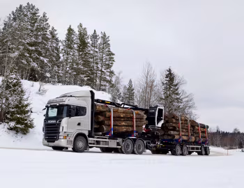 Scania R730 6×4 rigid Highline timber truck '2010–13