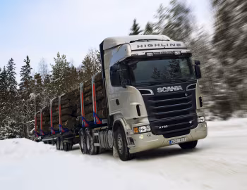 Scania R730 6×4 rigid Highline timber truck '2010–13