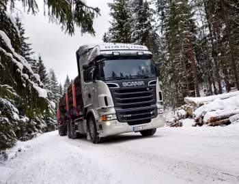 Scania R730 6×4 rigid Highline timber truck '2010–13