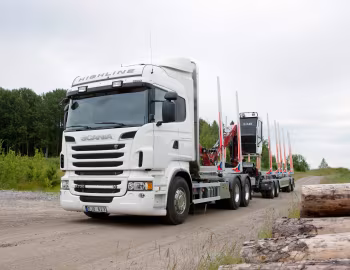 Scania R730 6×4 rigid Highline timber truck '2010–13