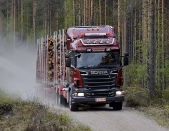 Scania R730 6×4 rigid Highline timber truck '2010–13