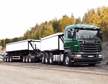 Scania R730 8×4 rigid tipper '2010–13