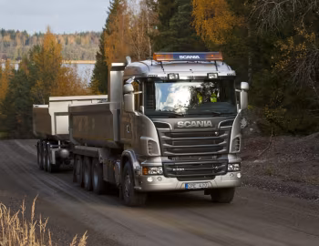 Scania R730 8×4 rigid tipper '2010–13