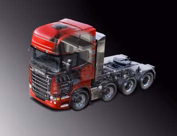 Scania R730 Streamline 8×4 heavy-haulage tractor Topline cab '2013–н.в.