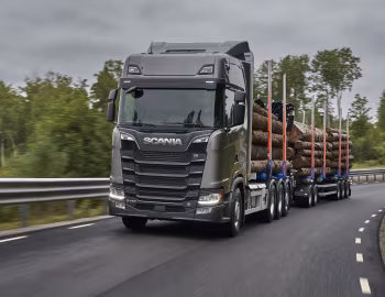 Scania S 730 8×4/4 Highline Timber Truck '2017–19