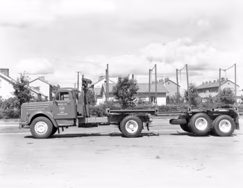 Scania-Vabis L71 Regent timber truck '1954–58