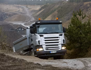 Scania R500 6×4 CR16 rigid Sörling dumperkasse '2004–09