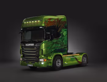 Scania R620 4×2 tractor "Jade Wing" by Svempa '2012