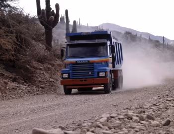 Scania T112E 6×4 rigid tipper '1982–90