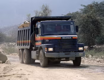 Scania T112E 6×4 rigid tipper '1982–90