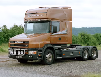 Scania T124 LA6×2 470 Topline '2001–04
