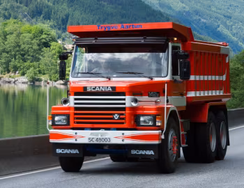 Scania T142E 6×4 rigid tipper '1980–????