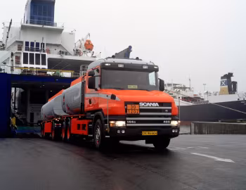 Scania T144G 460 6×4 rigid tanker '1995–2001