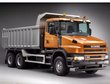 Scania T380 6×4 rigid tipper '2004–05