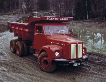 Scania-Vabis DLT75-38 Meiller Hinterkipper '1960