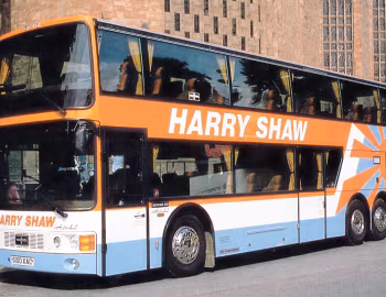 Scania K113TRB Van Hool T8 Astrobel demonstrator [UK-spec] (CH57/15Ct) '03–08.1989
