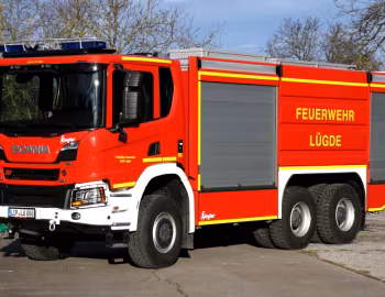 Scania P 410 XT 6×6 Großtanklöschfahrzeug Ziegler ALPAS GTLF 8000 '2019