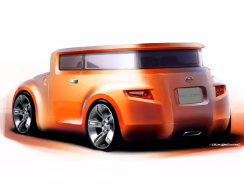 Эскиз Scion Hako Coupe Concept '03.2008